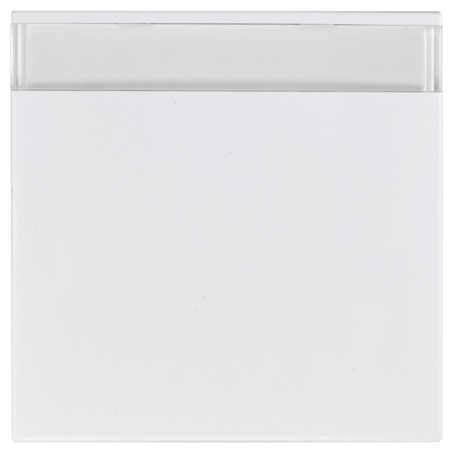 Wippe mit Schriftfeld weiß Logus