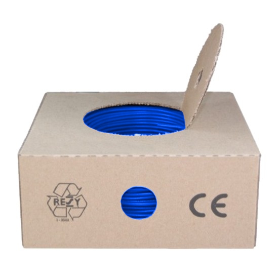 YE 1,5mm² blau 100m Bund