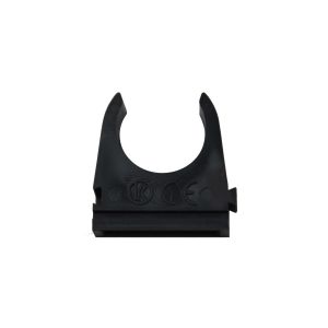 Klemmschellen 20mm schwarz 10 Stück