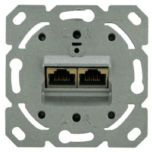 Abdeckungen CAT.6 (2xRJ45)