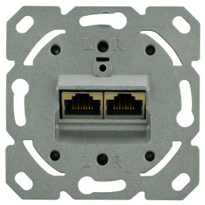Abdeckungen CAT.6 (2xRJ45)
