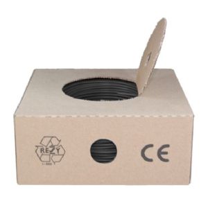 YE 2,5mm² schwarz 100m Bund