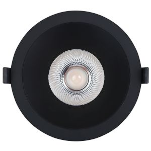 Einbaudownlight TYR M 9W CCT dimmbar schwarz