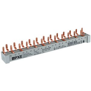 PXE Stift-Sammelschiene 4p 12TE L~N