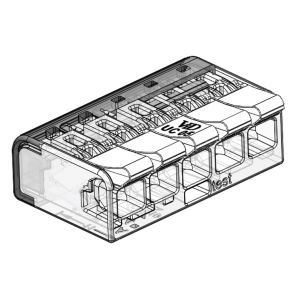 Steckklemme mit Hebel 5p 25Stk