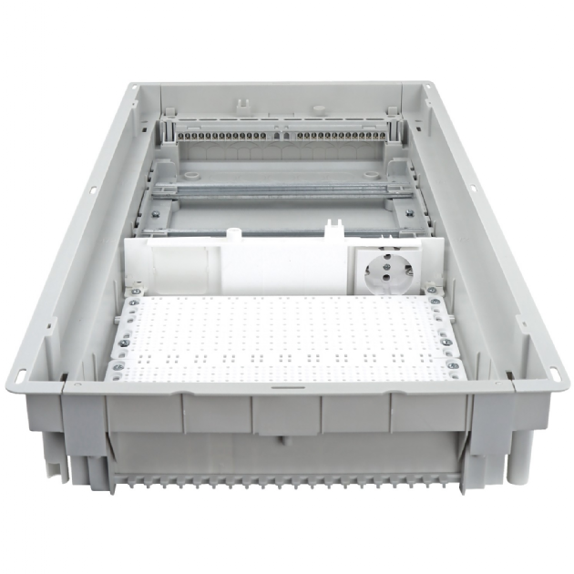 Unterputz Verteiler COMBO 2/2-reihig 24TE innenansicht