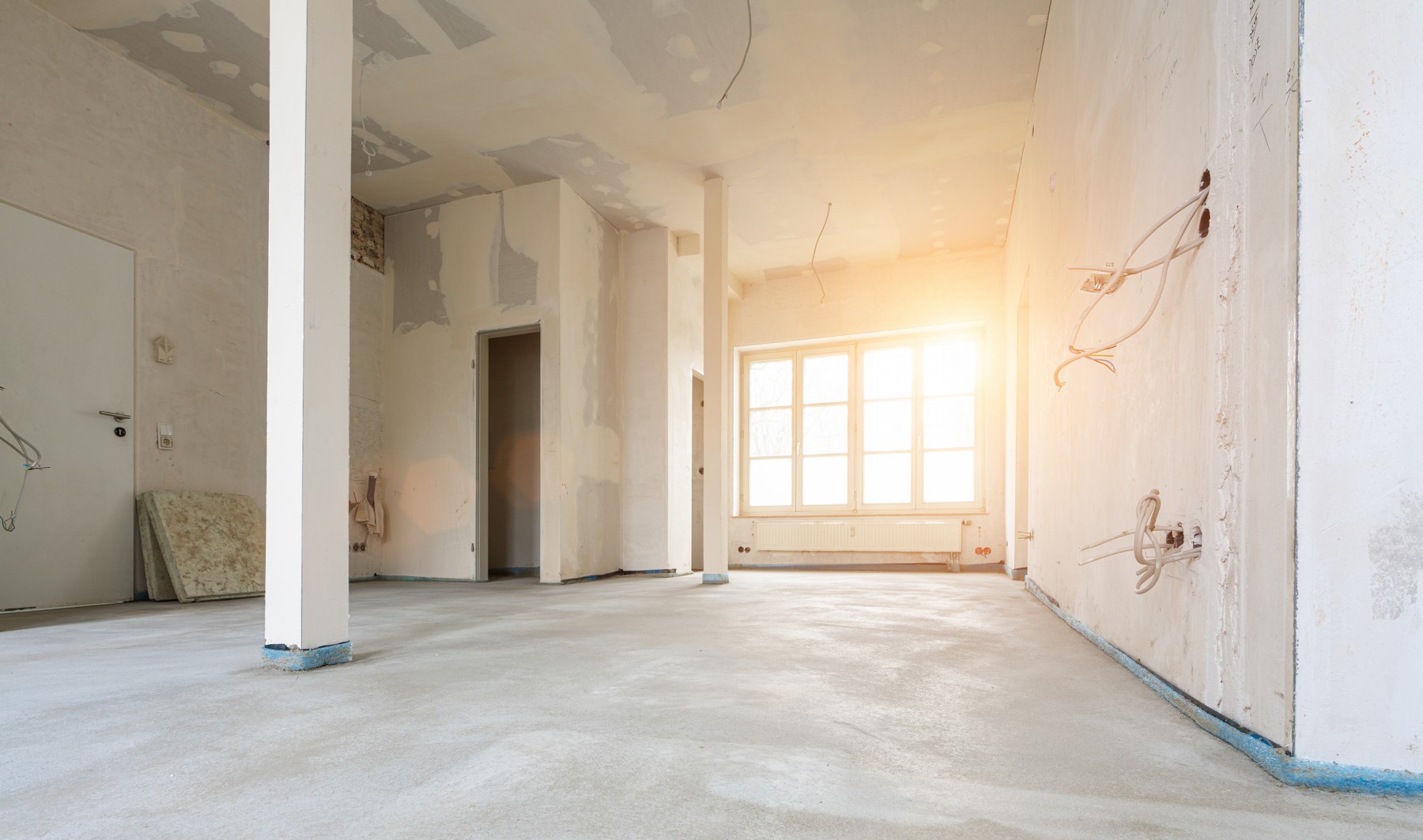 Elektroinstallation bei einer Altbau-Sanierung
