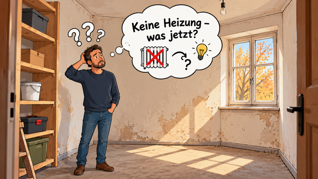 Raum ohne Heizkörper? So heizt du im Altbau einfach nach