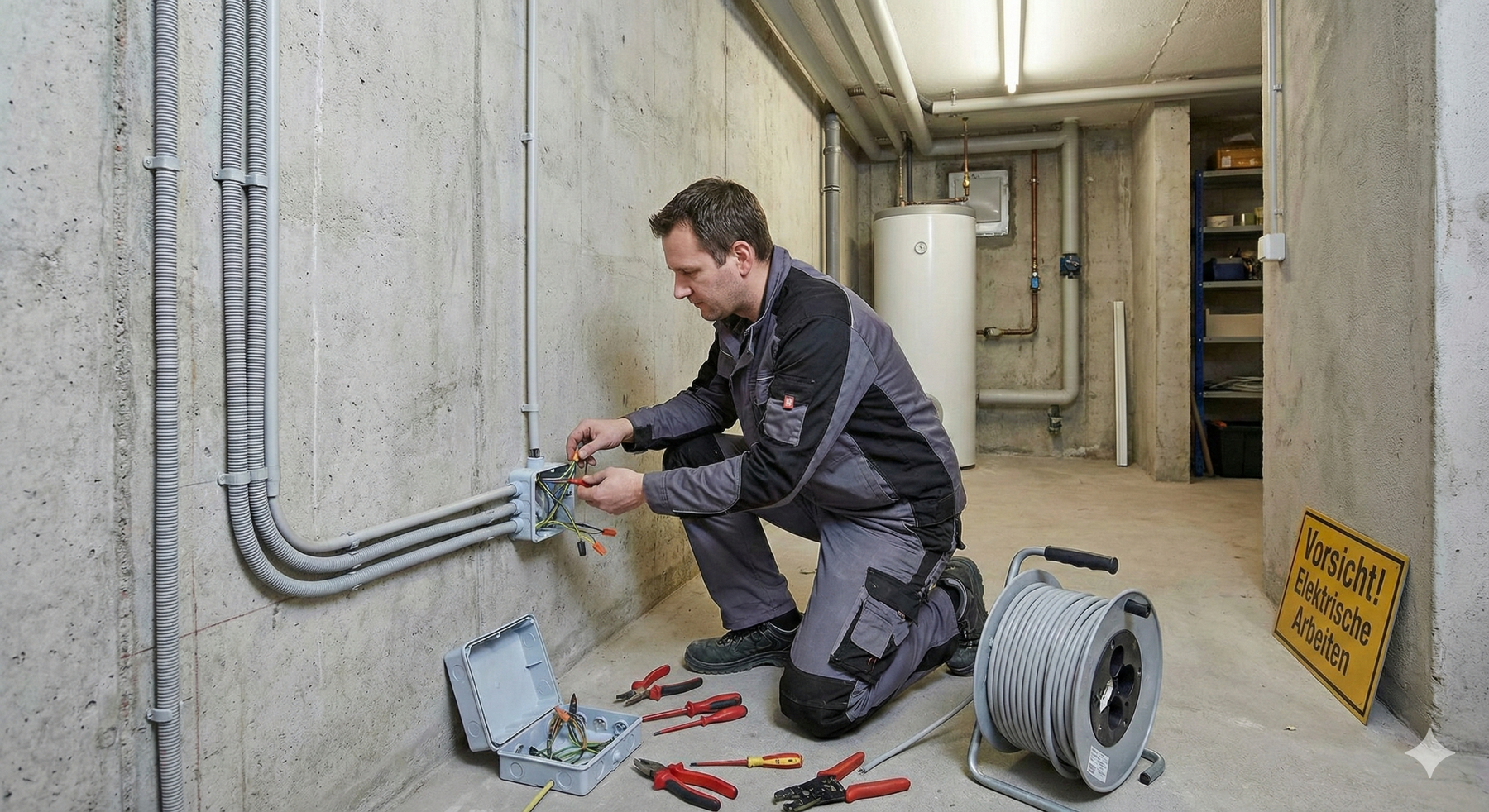 Elektroinstallation in Badezimmer und Feuchtraum