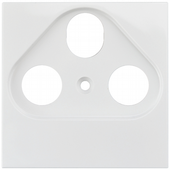 Abd TV-RF-SAT schraubbar Logus weiß