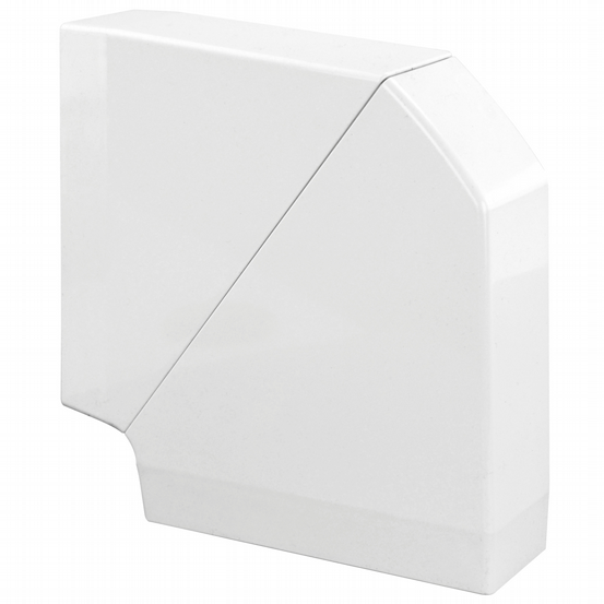 BK Bogen 90° 180x50mm 2-fach weiß