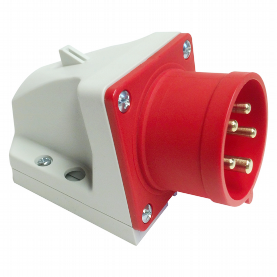 CEE Wandgerätestecker 5x16A