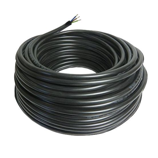 E-YY-J 3x1,5mm² schwarz 100m