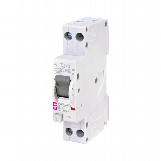 ETI FI-LS uni 1+N B13A 0,03A - A "1TE"