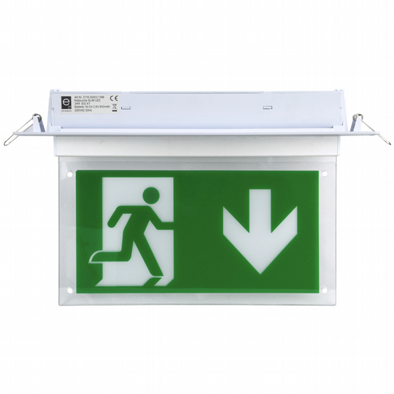 Einbau-Notleuchte SLIM 3H LiFePO4