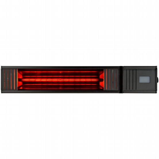 IR-Heizstrahler wall-glass 1500W Fernbed. Glasabd.