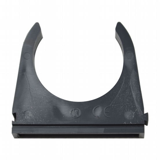 Klemmschellen 40mm d-grau 10Stk