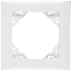 Abdeckrahmen 1-fach weiß Logus Abdeckrahmen 1-fach weiß Logus