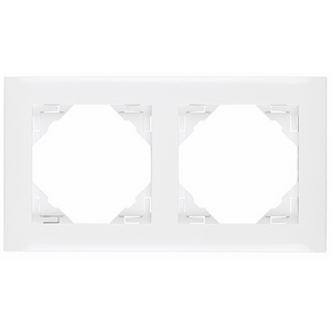 Abdeckrahmen 1-fach weiß Logus Abdeckrahmen 1-fach weiß Logus