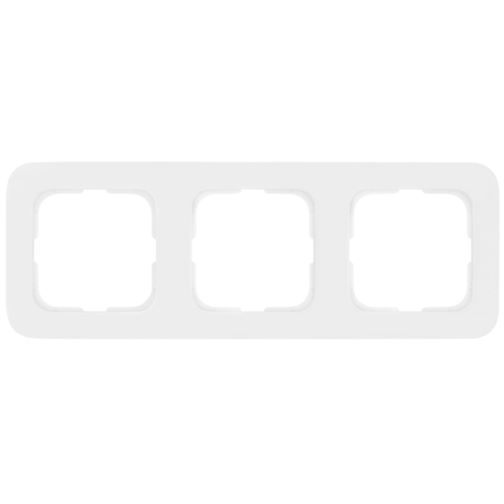 Rahmen 3-f KleinSI weiß