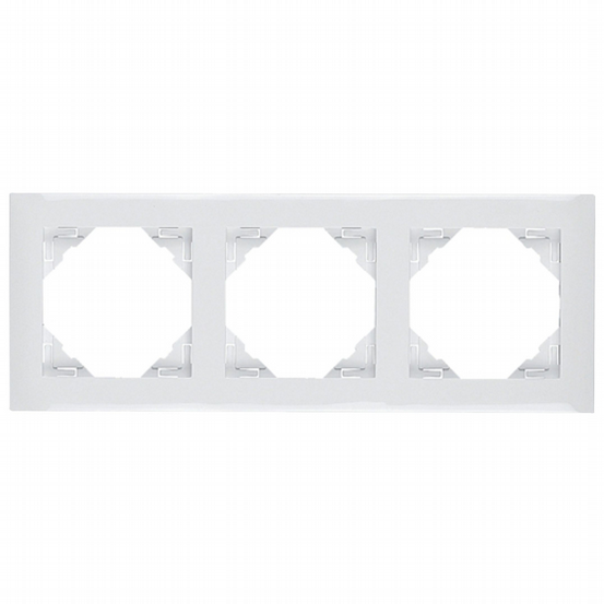 Rahmen 3-fach Logus weiß