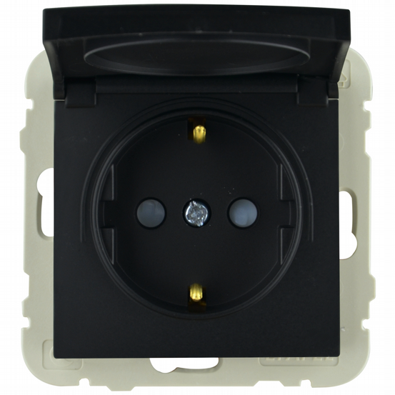 UP Steckdose KD Logus schwarz