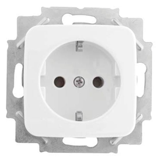 UP Steckdose m. BS KleinSI weiß