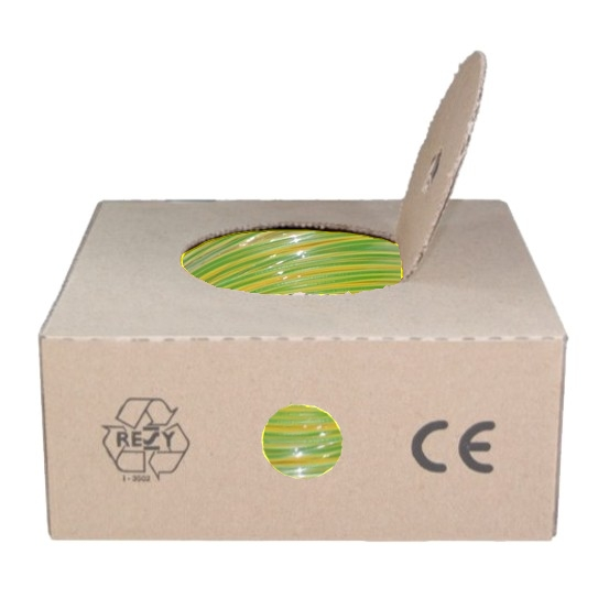 YE 2,5mm² gelb/grün 100m