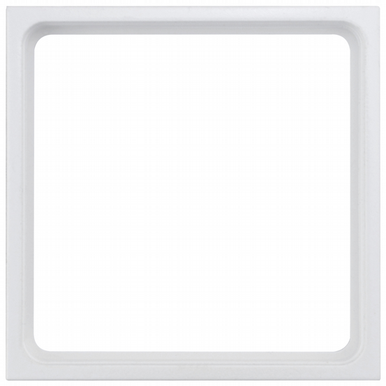 Zwischenrahmen 50x50 Logus weiß